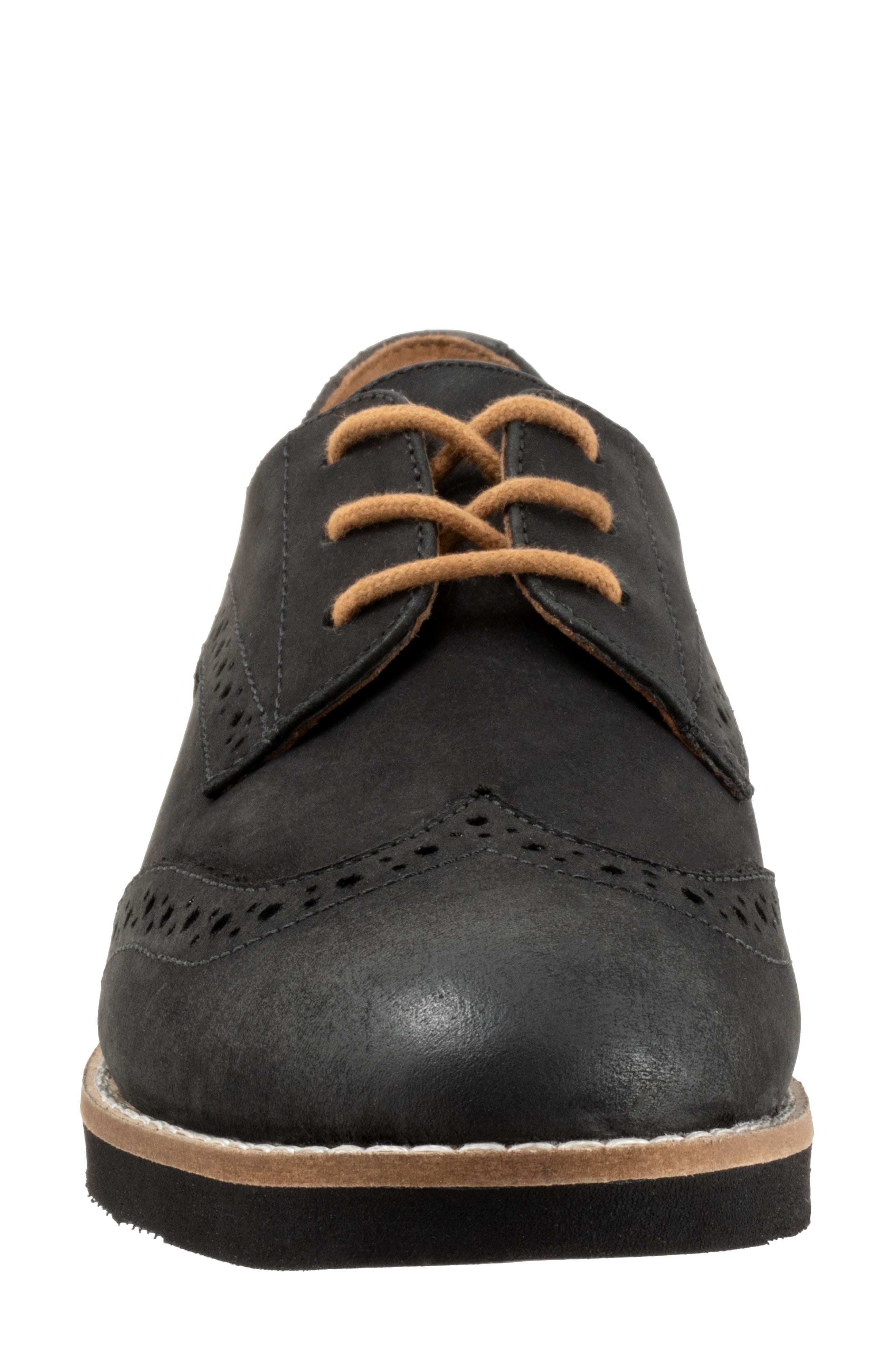 SoftWalk<sup>®</sup> Willet Wingtip Derby, Alternate, color, Black Nubuck
