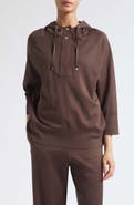 Herno Cotton Jersey Hooded Pullover