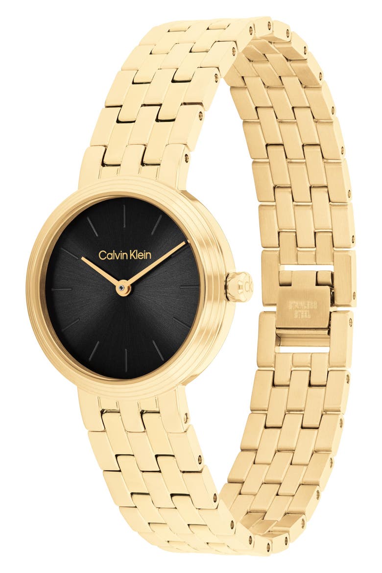 Forme Bracelet Watch, 26mm, Alternate, color, BLACK