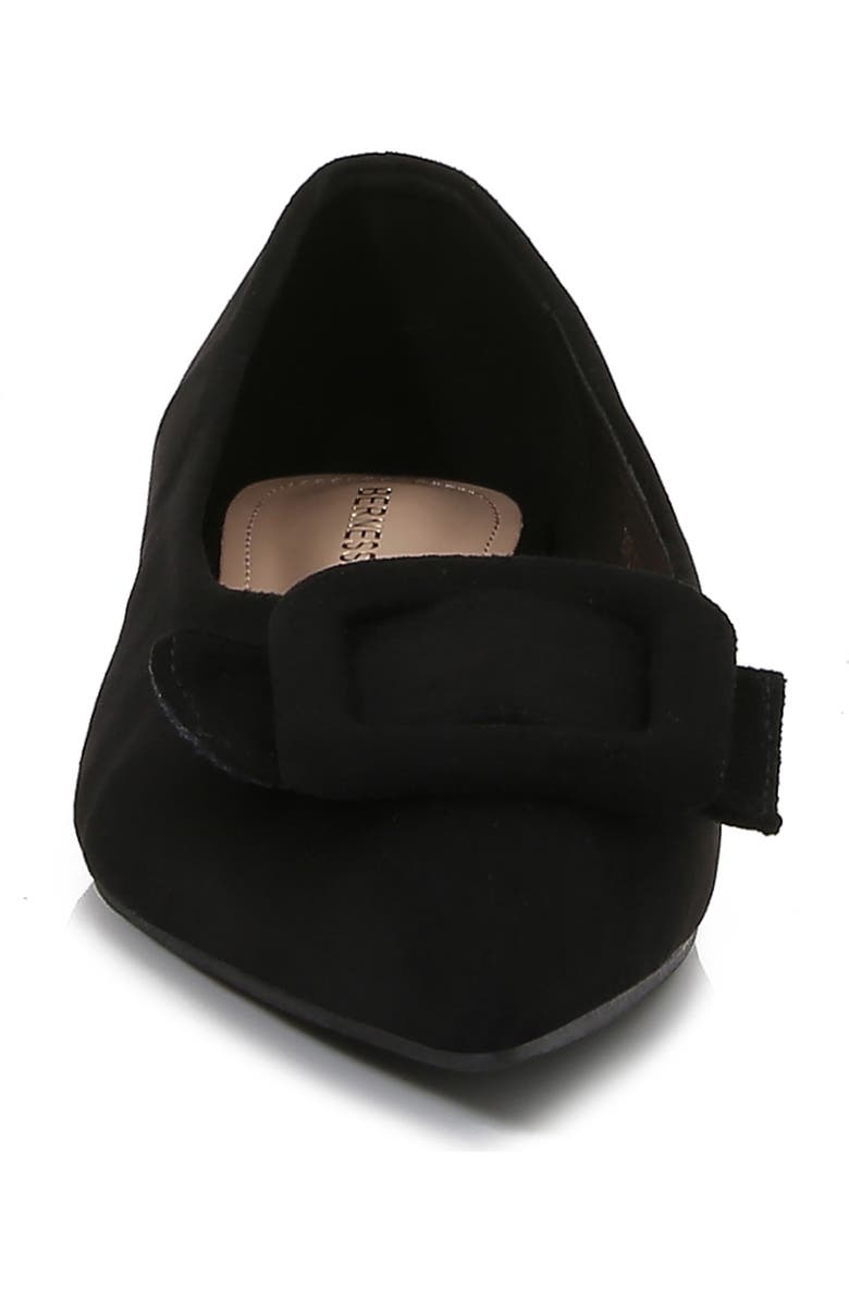 BERNESS Rhianna Pointed Toe Flat Women), Alternate, color, Black