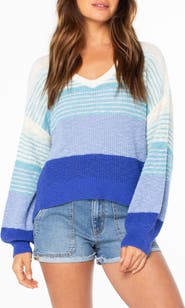 Roxy Vibes Level Stripe Sweater