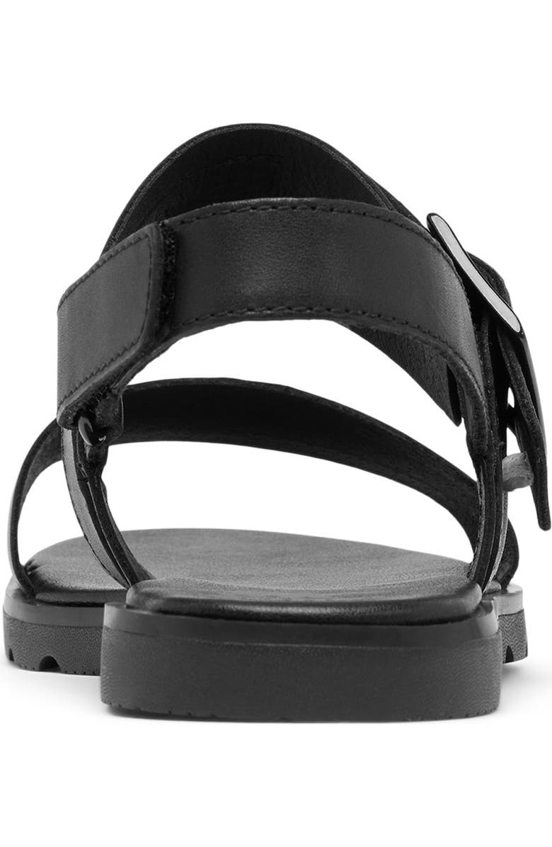 SOREL Ella III Slingback Sandal, Alternate, color, Black/ Metallic