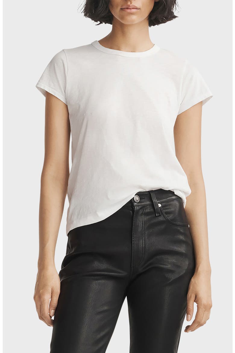 The Slub Tee, Main, color, BRIGHTWHT