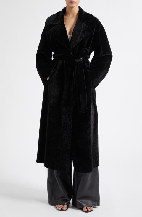 Rien Genuine Shearling Coat