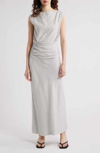 Faithfull the Brand Margaux Stripe Sleeveless Dress