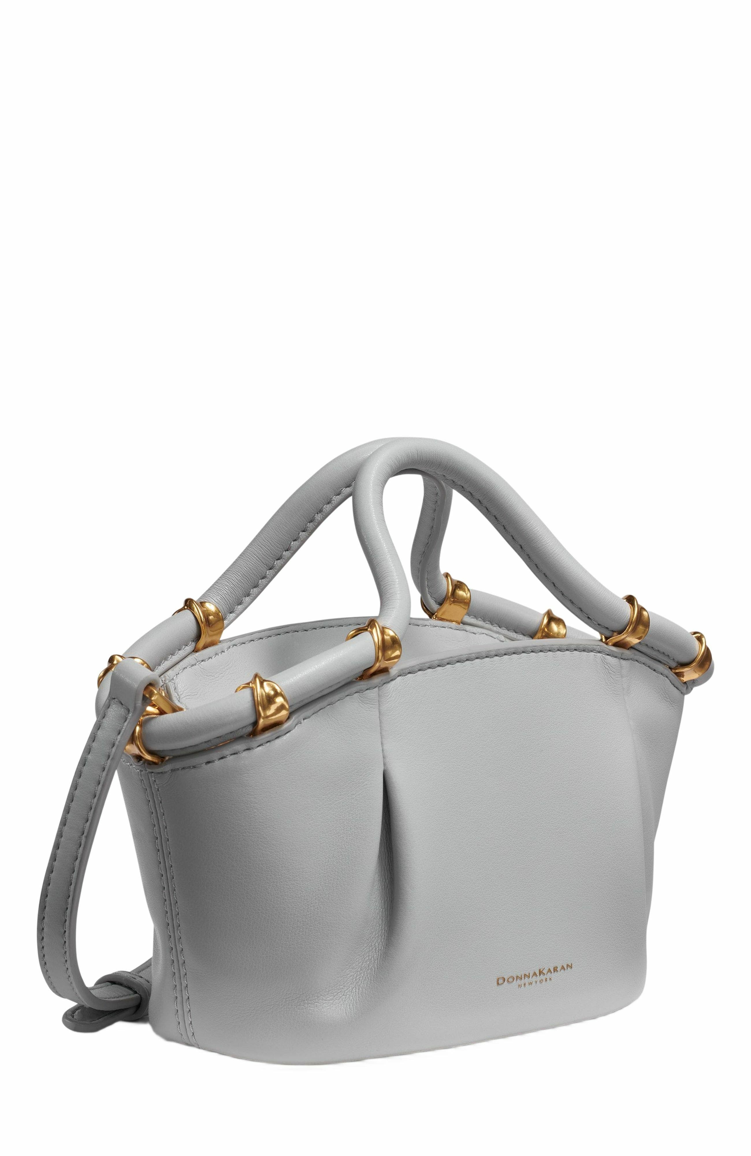 Donna Karan New York Chiffon Crossbody Bag, Alternate, color, Pearl Grey