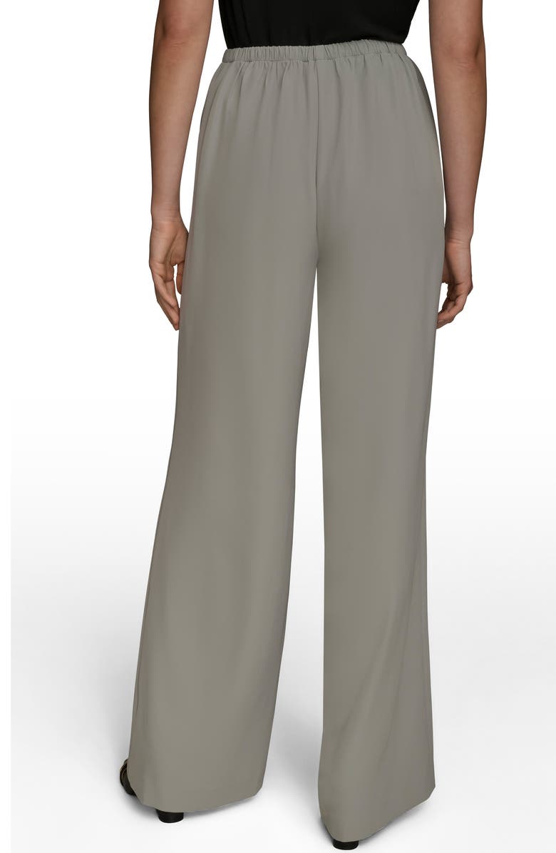 Donna Karan New York Pull-On Wide Leg Pants, Alternate, color, Weathered