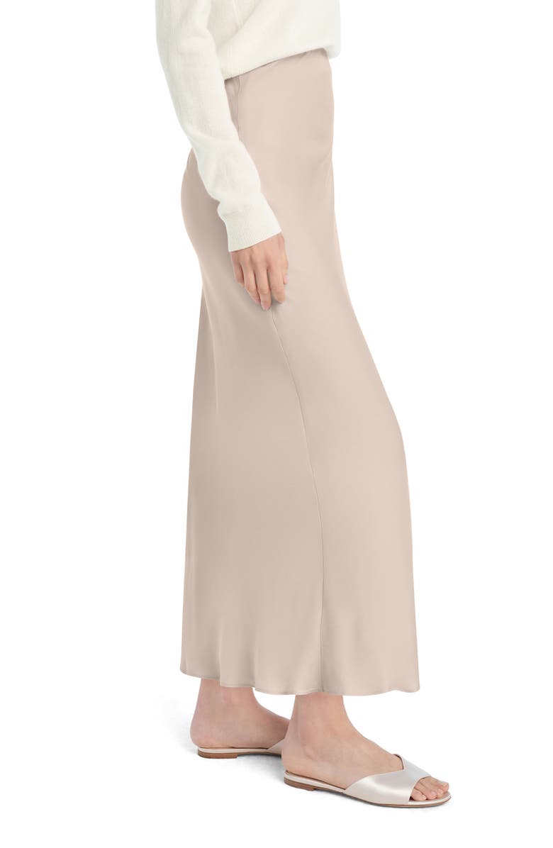 Favorite Daughter The Jojo Floral Maxi Skirt, Alternate, color, Dusty Pink