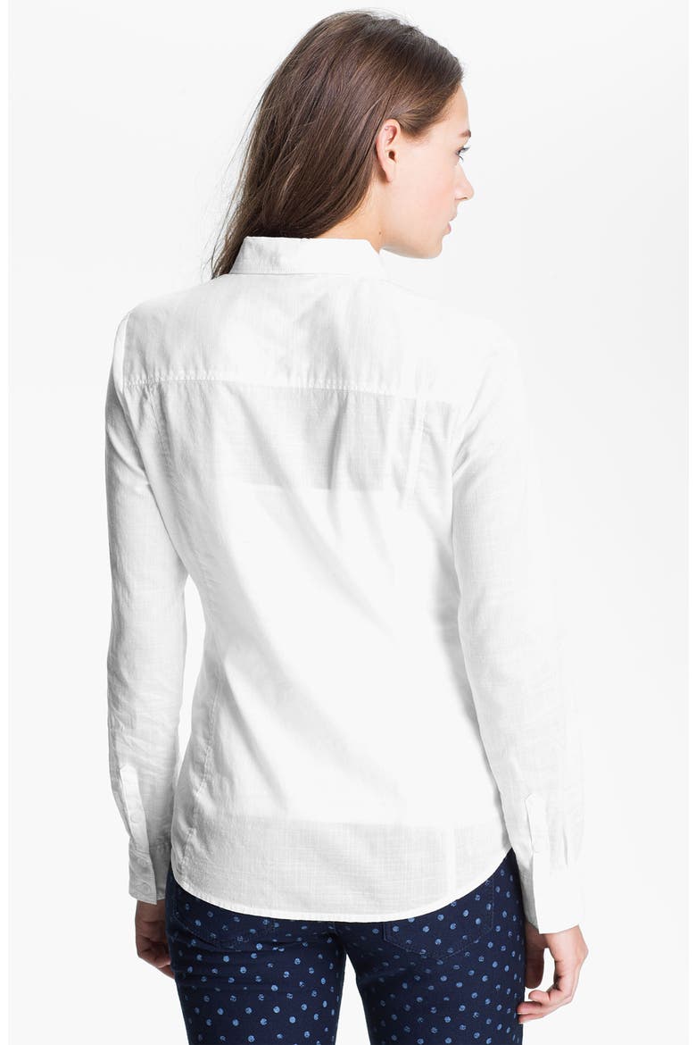 Long Sleeve Shirt, Alternate, color, WASHED WHITE SLUB