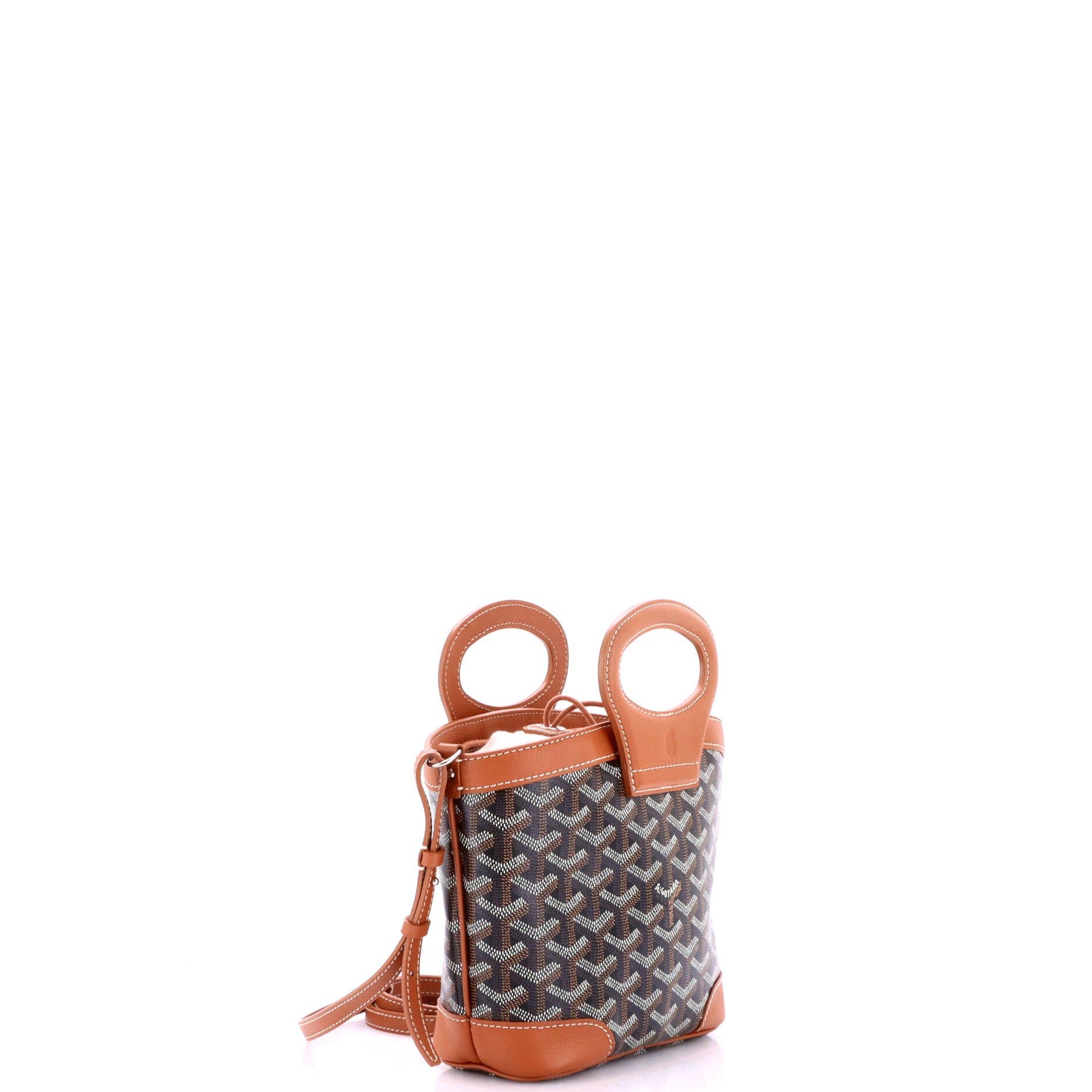 Beluga Bag Coated Canvas Mini, Alternate, color, Brown