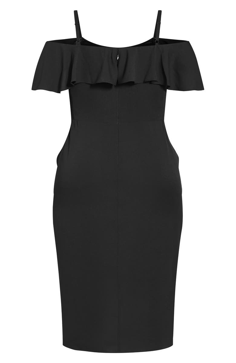 City Chic Flirtation Dress, Alternate, color, 