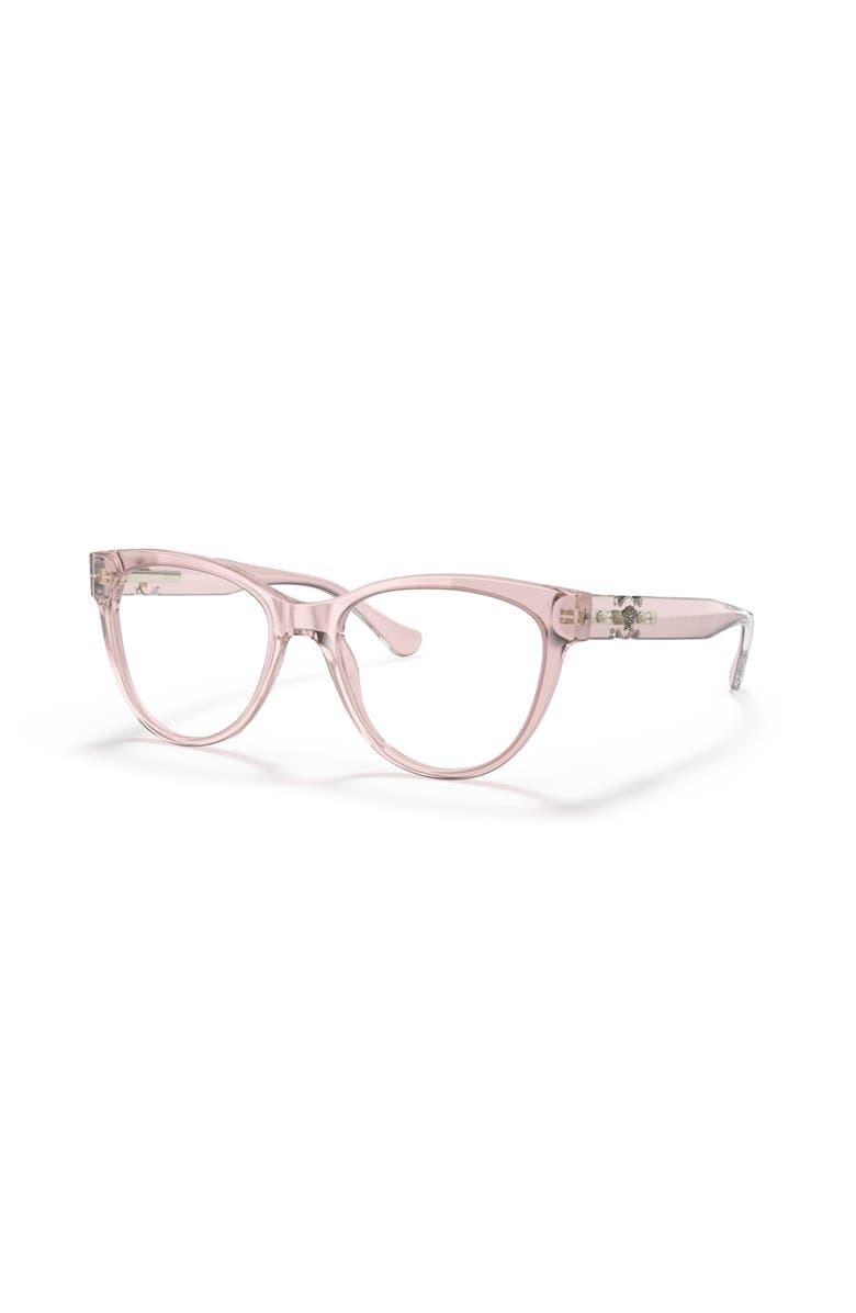 Versace 53mm Cat Eye optical glasses, Main, color, Pink