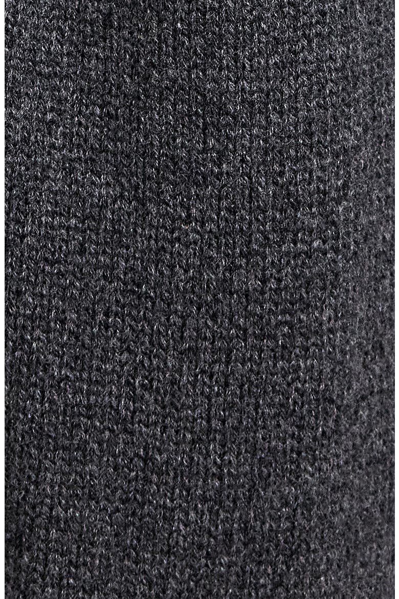 Crewneck Cotton Shrug Sweater, Alternate, color, CHARCOAL GREY