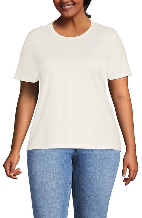 Relaxed Supima Cotton Crew Neck T-Shirt