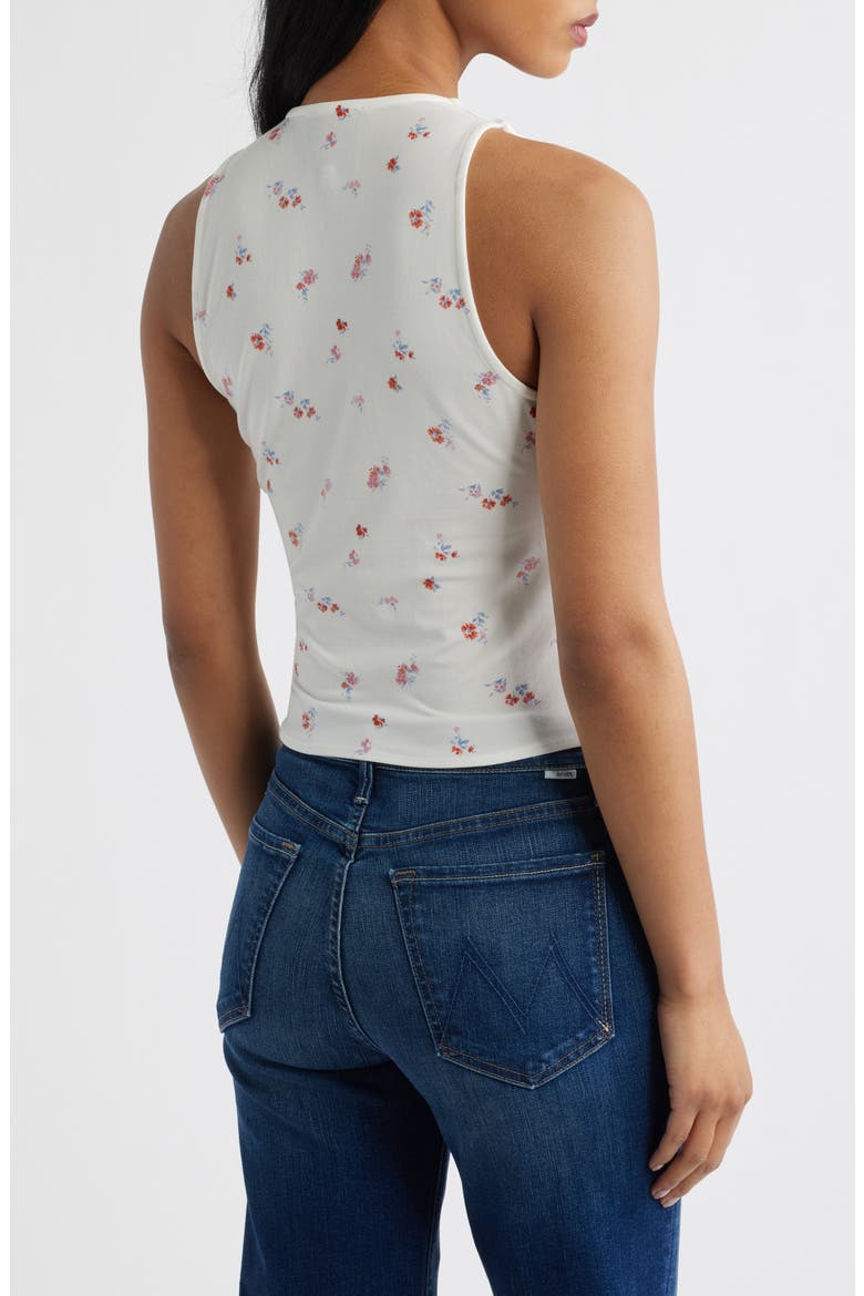 Bowie V-Neck Tank, Alternate, color, CUTIE