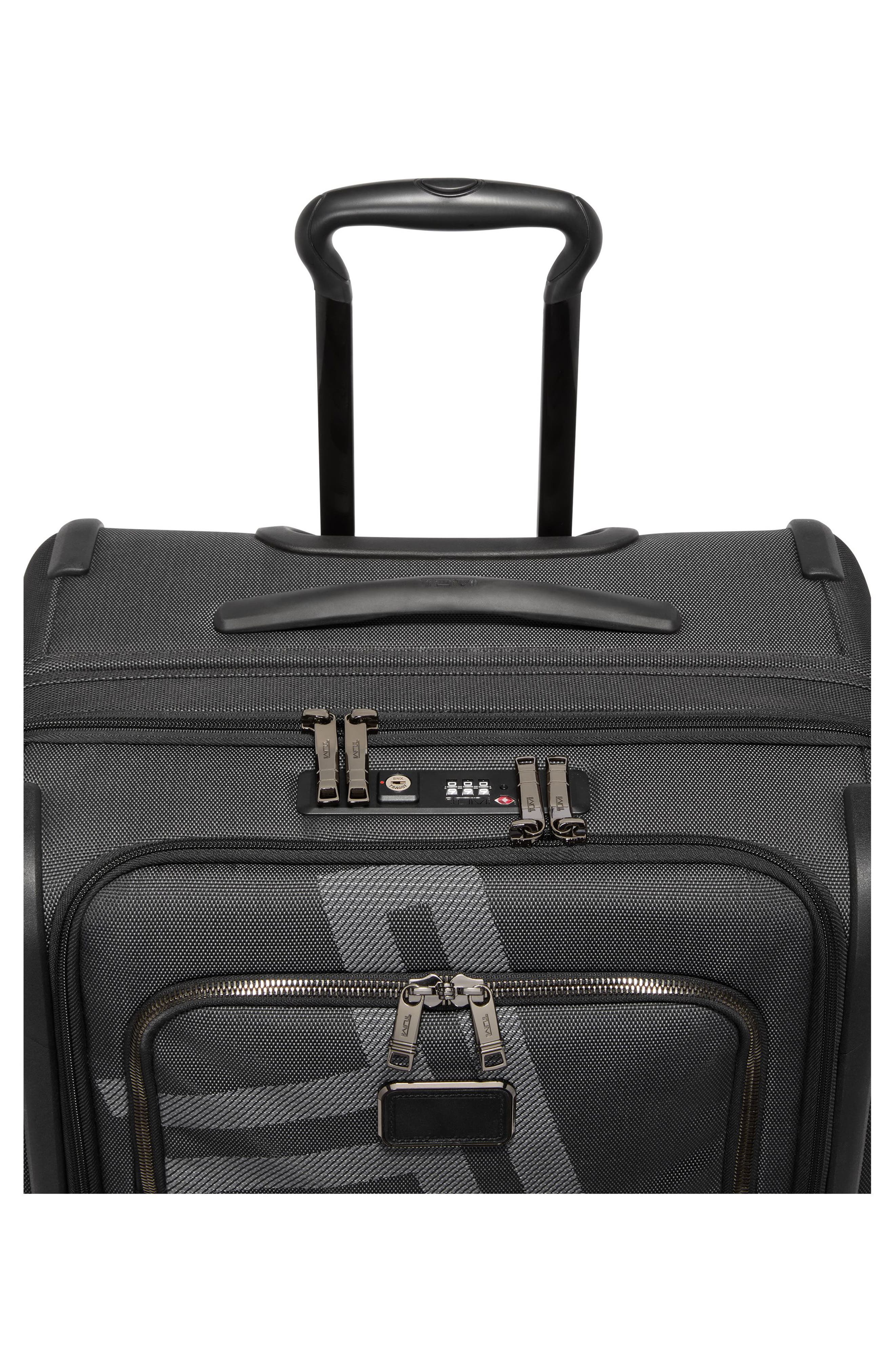 TUMI Alpha 22-Inch International Dual Access 4-Wheel Carry-On, Alternate, color, Reflective Tumi Jacquard