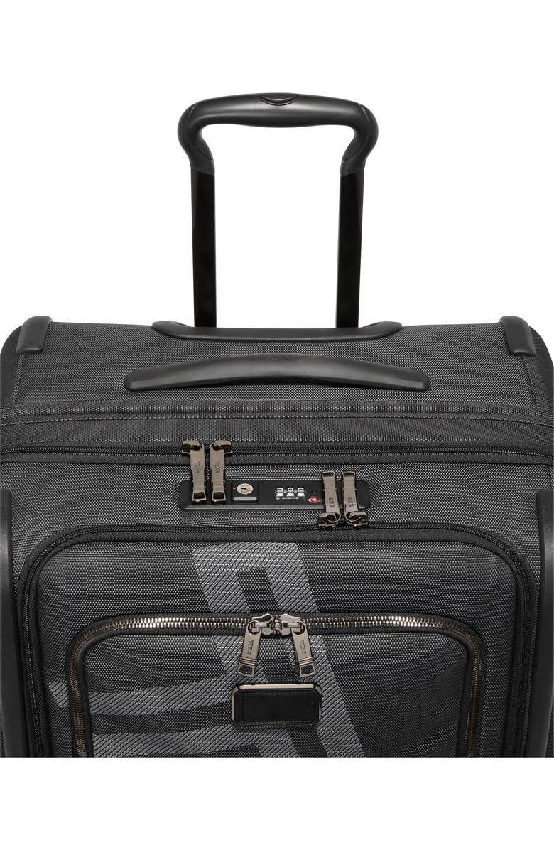 TUMI Alpha 22-Inch International Dual Access 4-Wheel Carry-On, Alternate, color, Reflective Tumi Jacquard