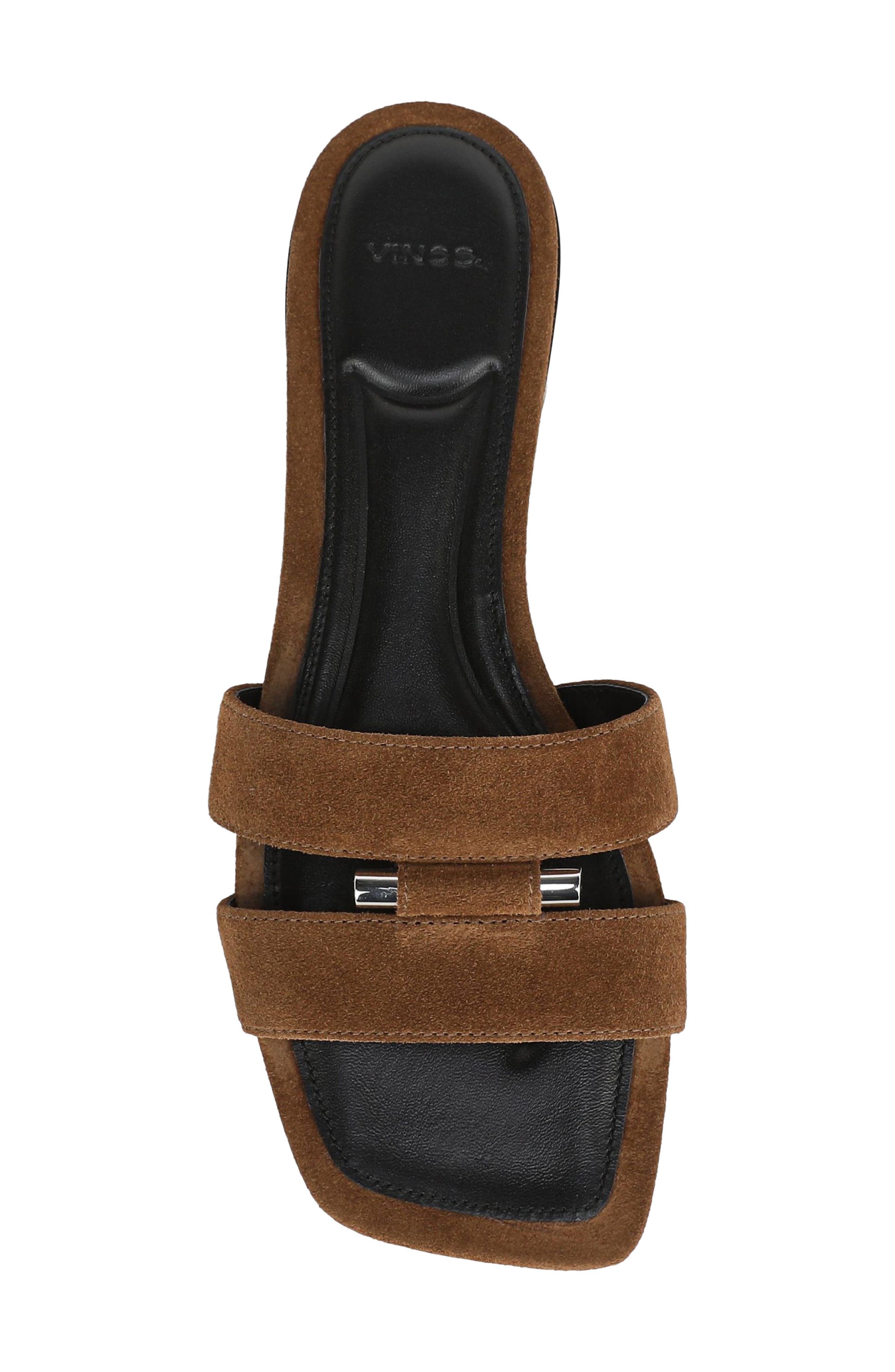 Vince Piper Slide Sandal, Alternate, color, Elmwood