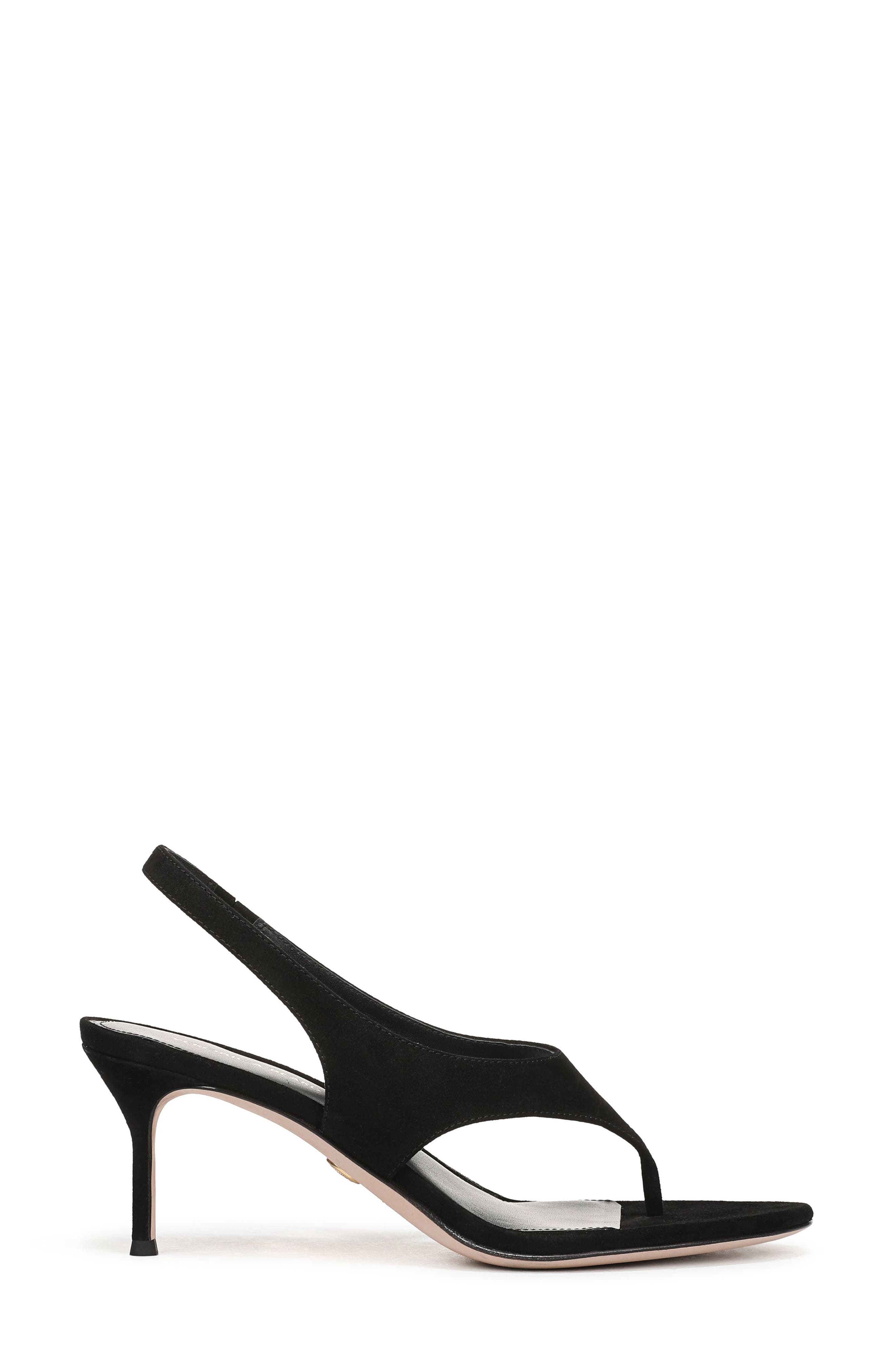 Veronica Beard Talon Slingback Sandal, Alternate, color, Black