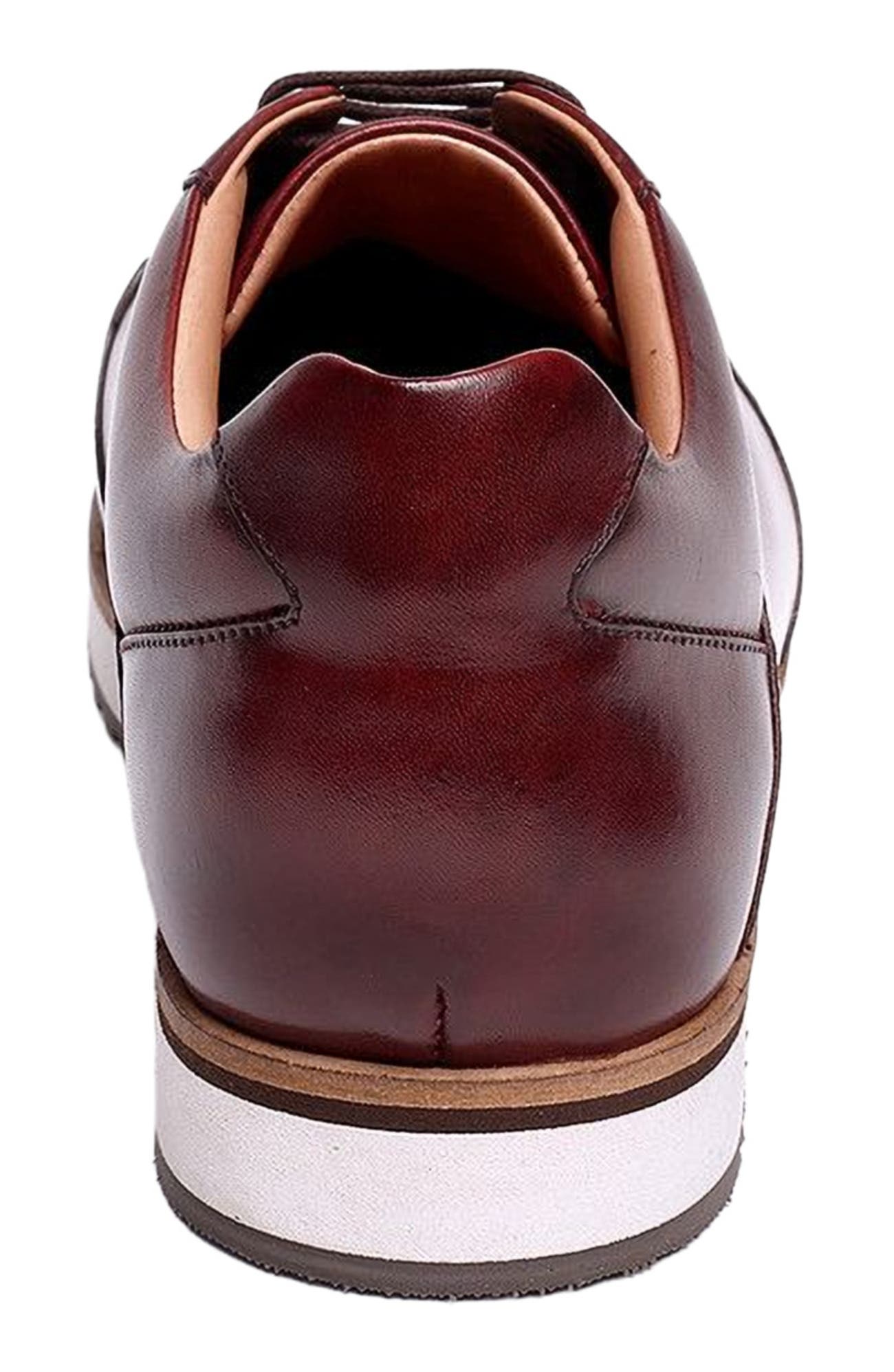 Brooklyn Sneaker, Alternate, color, Burgundy