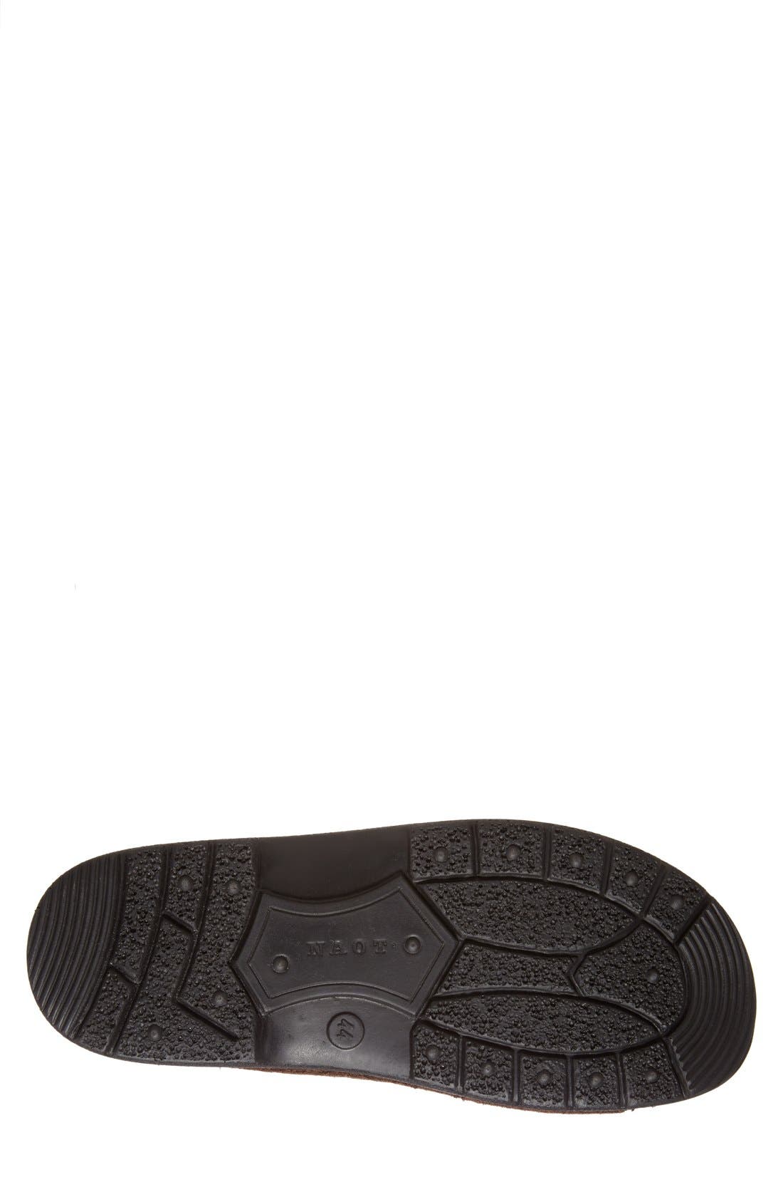 Mikael Slide Sandal, Alternate, color, CRAZY HORSE LEATHER