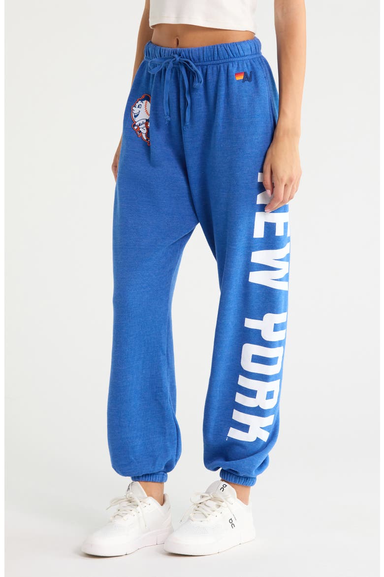 New York Mets Unisex Pocket Joggers, Alternate, color, BLUE