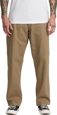 RVCA Americana 2 Flat Front Cotton Twill Chinos