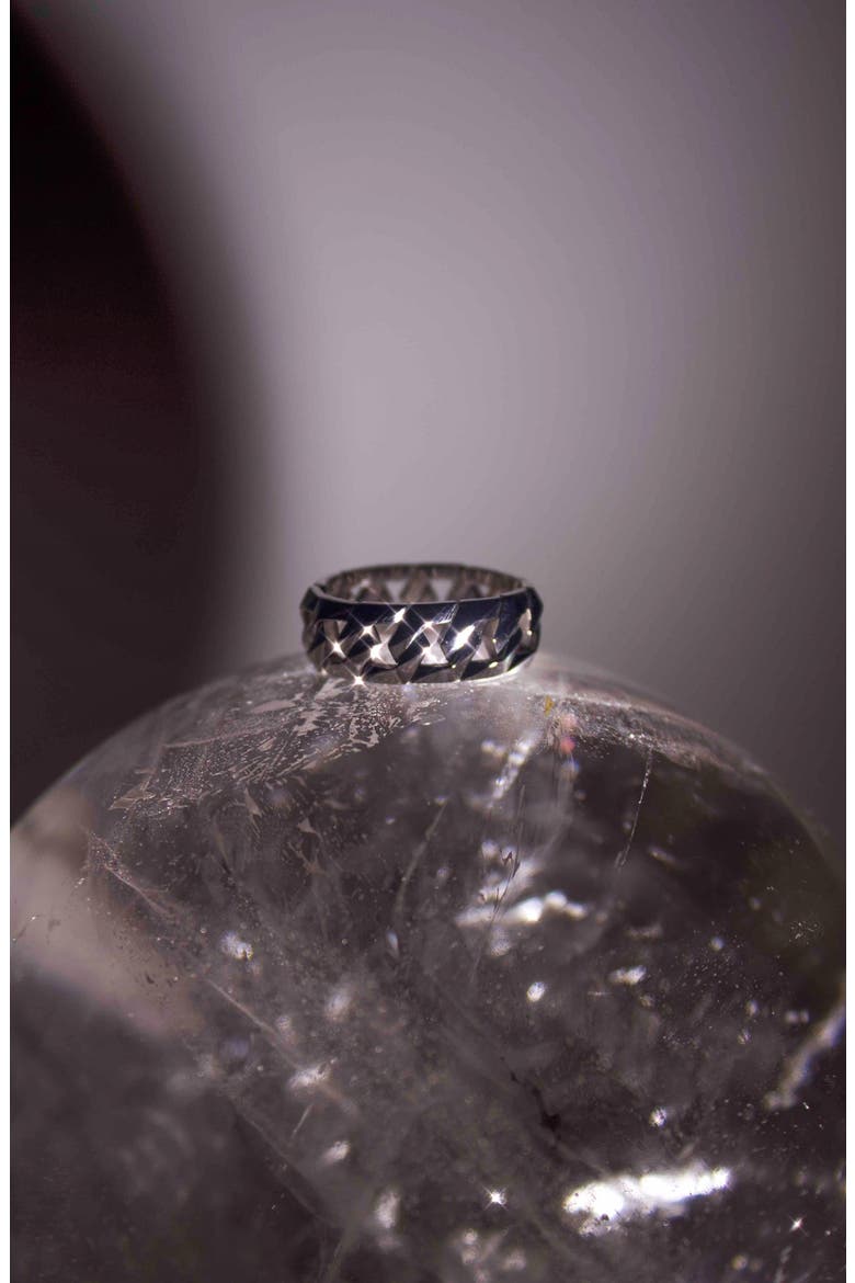 Bond Signature Diamond Ring, Alternate, color, WHITE GOLD