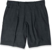 Quiksilver Gilroy Glen Check Pleated Shorts
