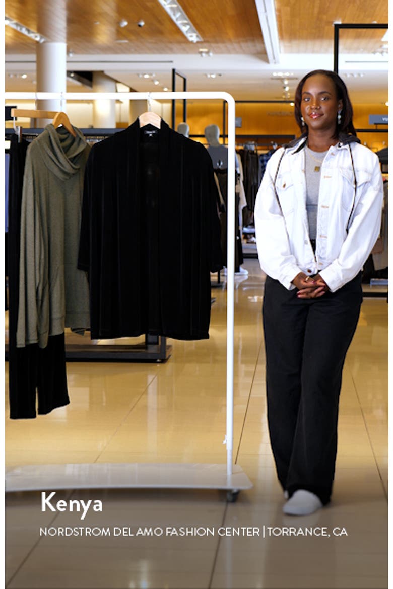 Classic Knit Open Front Jacket video