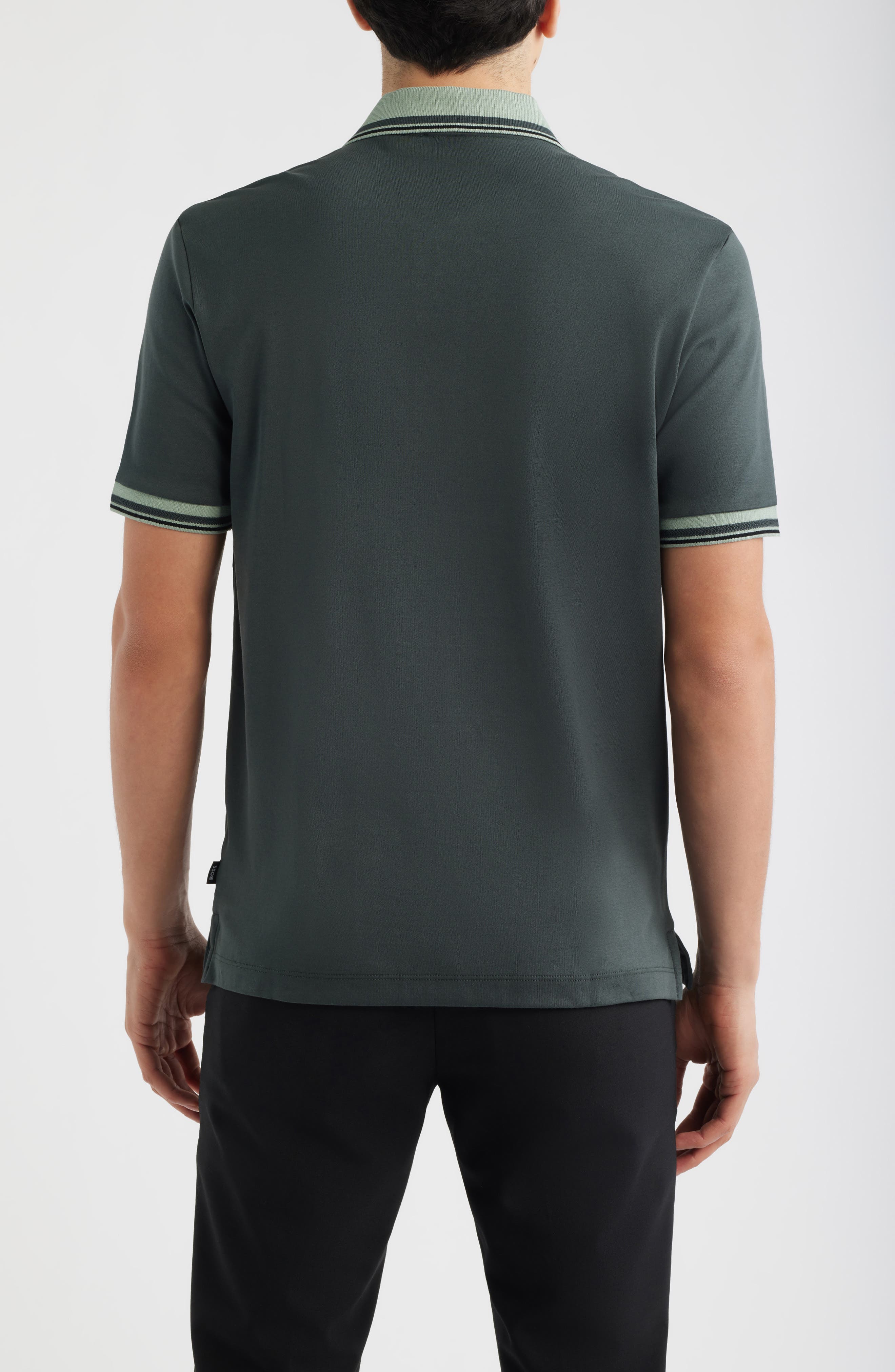 Parlay Tipped Cotton Polo - image 4