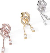 Ora Ana The Tyra Baguette Drop Earrings