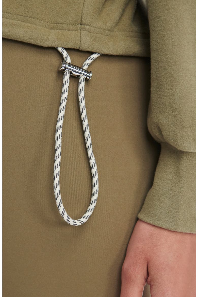 Collett Half Zip Pullover, Alternate, color, DUSKY GREEN