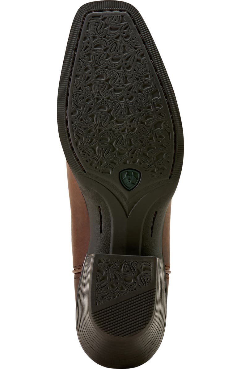 Ariat Round Up Square Toe Western Boot, Alternate, color, Vintage Caramel