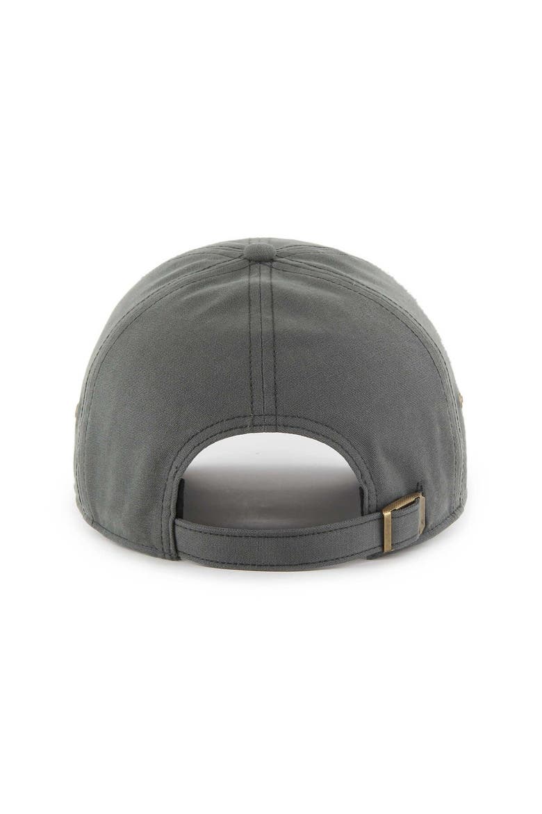 Men's '47 Charcoal Los Angeles Chargers Ridgeway Clean Up Adjustable Hat, Alternate, color, Charcoal