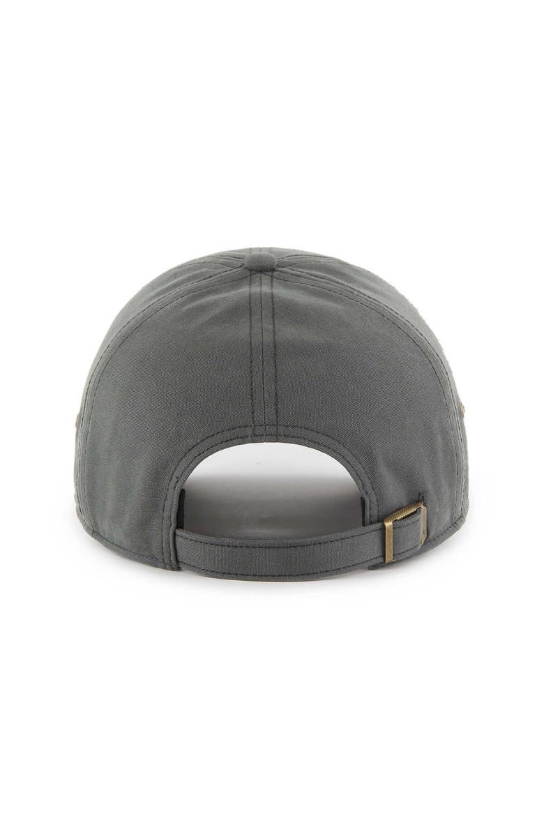 '47 Men's '47 Charcoal Los Angeles Chargers Ridgeway Clean Up Adjustable Hat, Alternate, color,