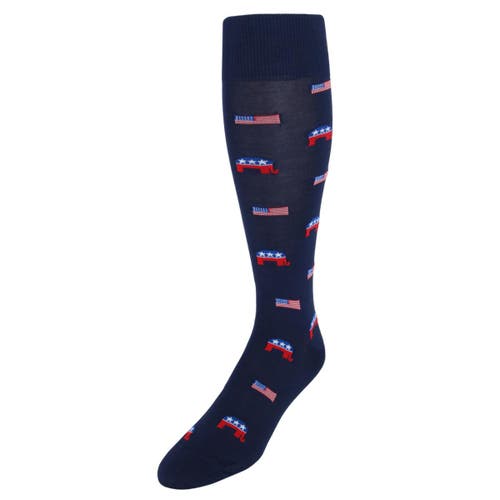 Trafalgar Show Your Support Political Party Over The Calf Socks