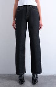 Topshop Column Mid Rise Jeans