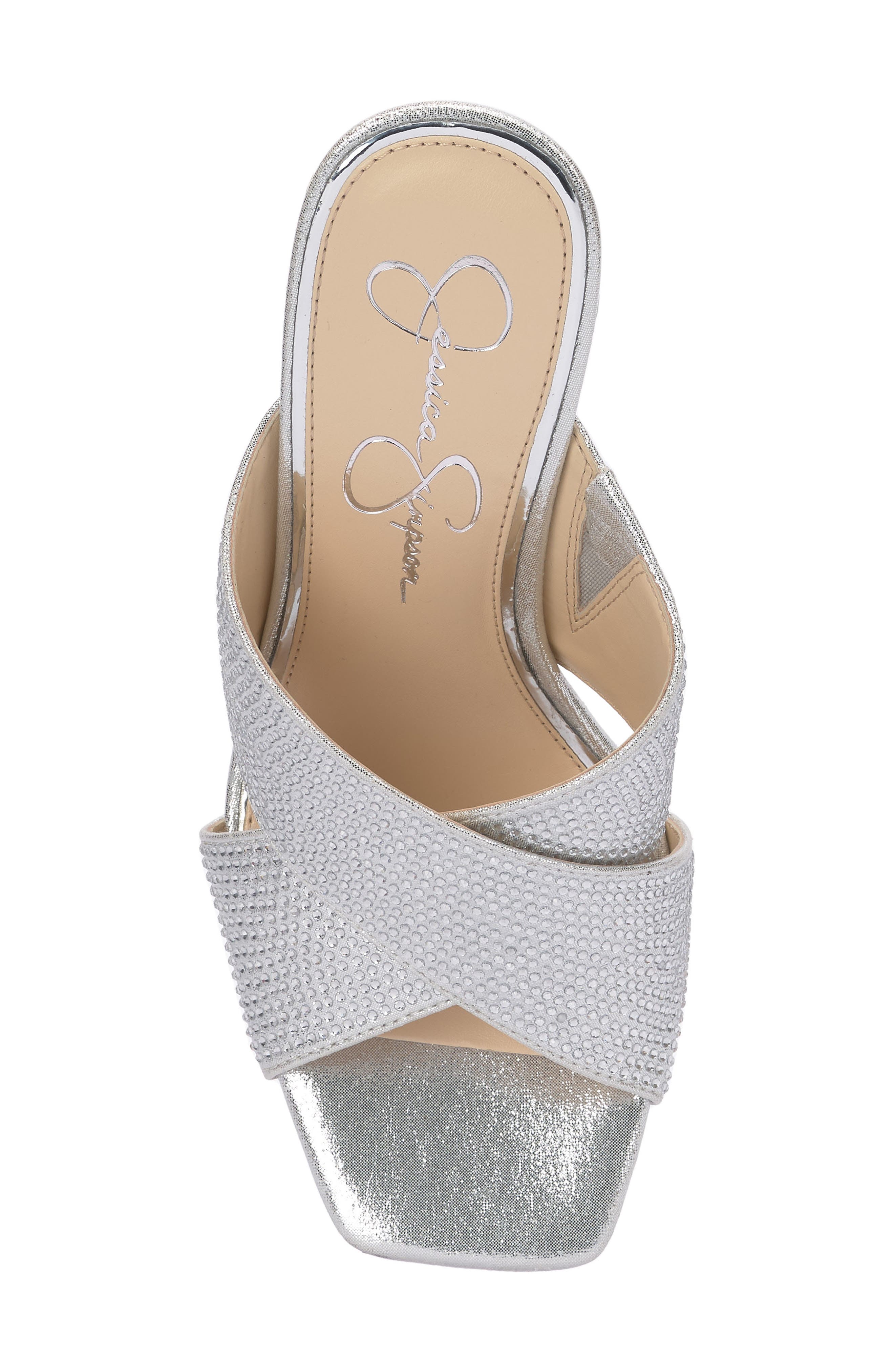 Jessica Simpson Basima Platform Slide Sandal, Alternate, color, 