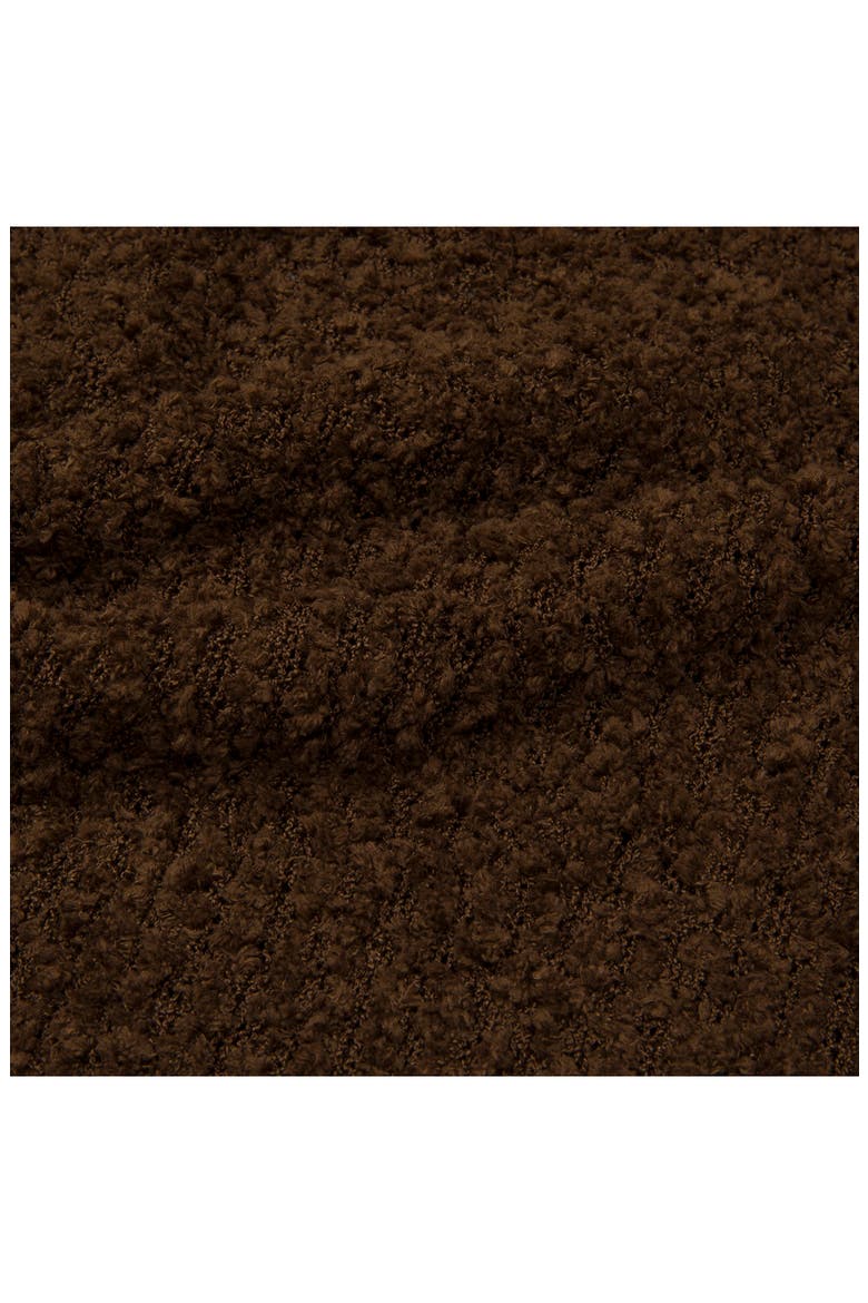 Long Sleeve Cotton Knit Maxi Dress, Alternate, color, BROWN