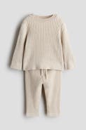 H&M 2-piece Wide-rib Cotton Set