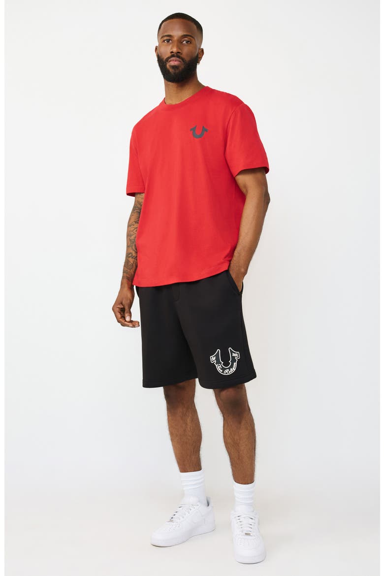Property of None Drawstring Shorts, Alternate, color, JET BLACK