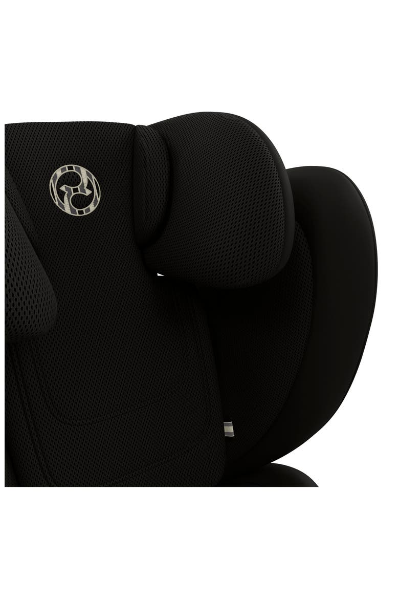 Solution G2 Booster Seat, Alternate, color, MOON BLACK
