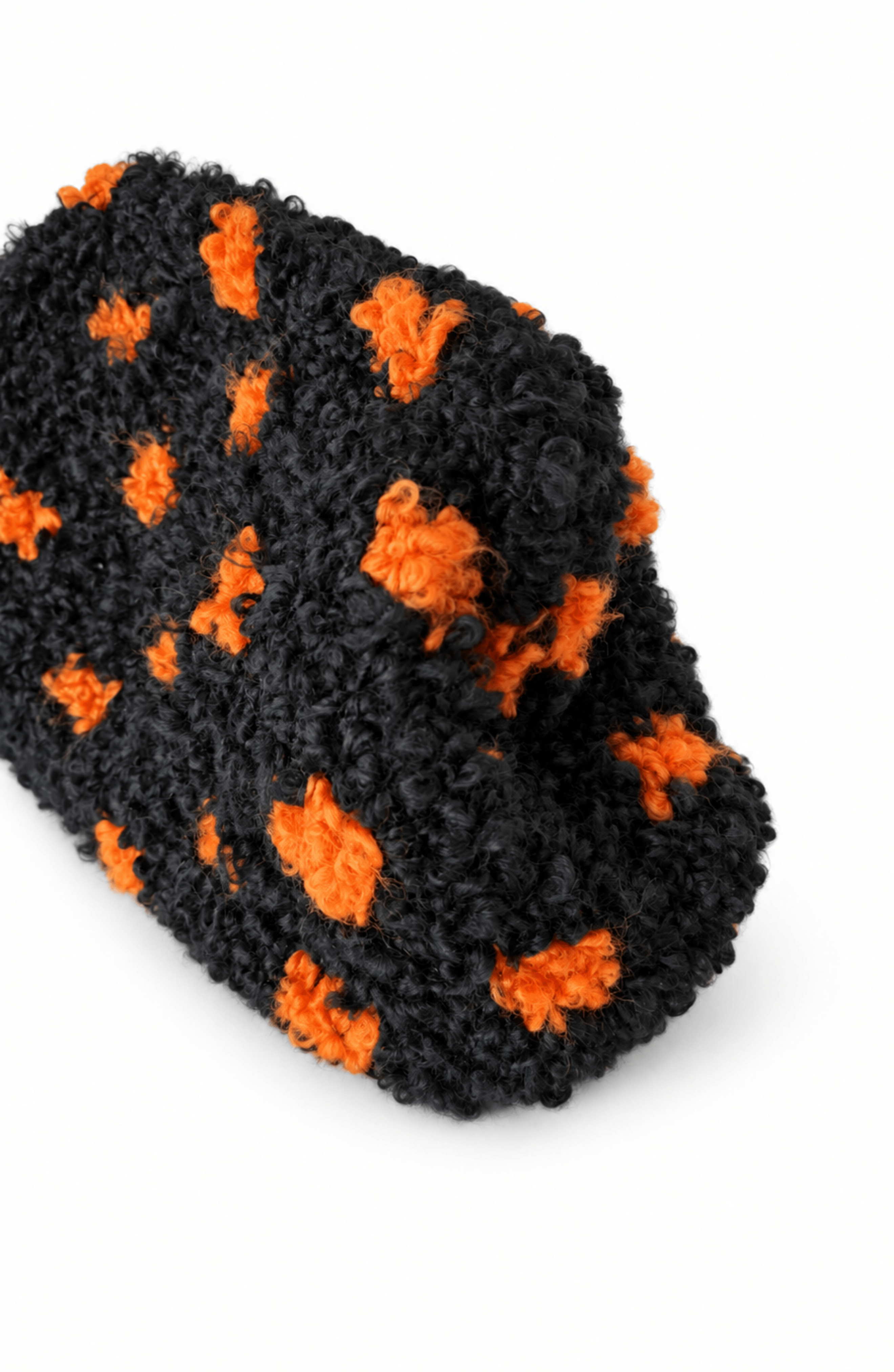 Nora Wool Clutch, Alternate, color, Black