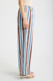 Solid & Striped Ashling Striped Wide Leg Pants