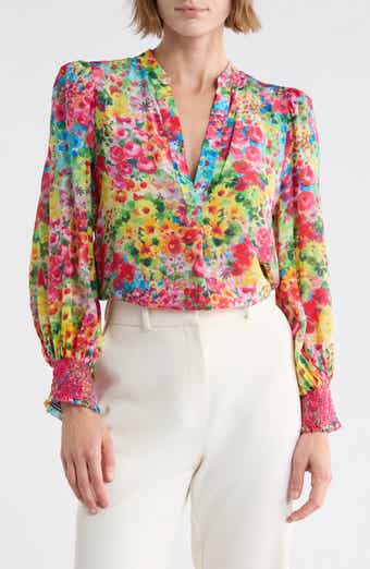 Sheila Floral Silk Top