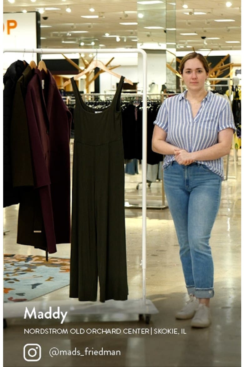 Amy Square Neck Wide Leg Jumpsuit video