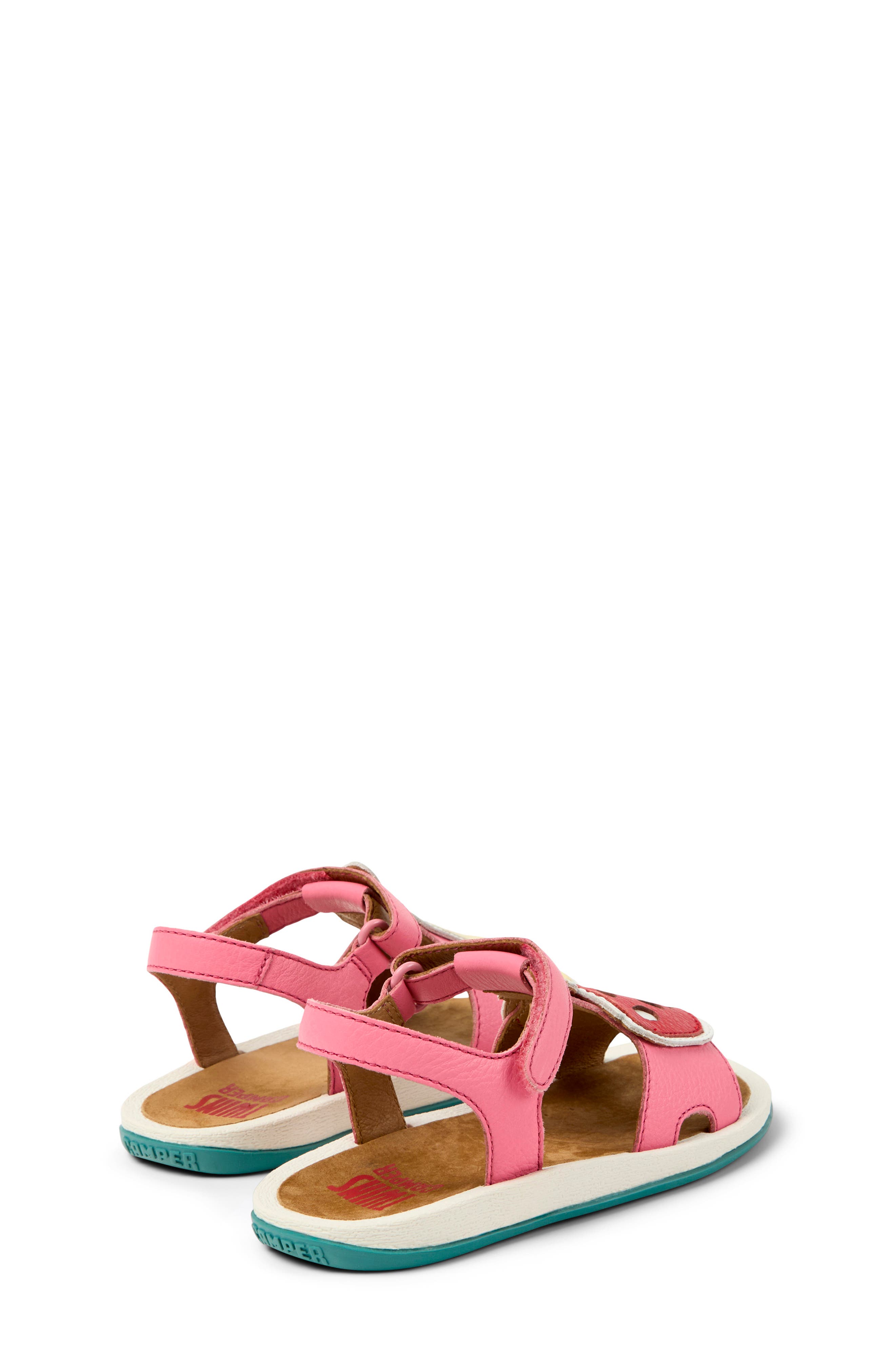 Camper Kids' Bicho Twins Mismatch Sandal, Alternate, color, Pink Multi