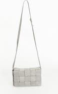 FURNIQ UK Hoxton Woven Suede Handbag