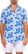 Maceoo Marthy Blue Camp Shirt